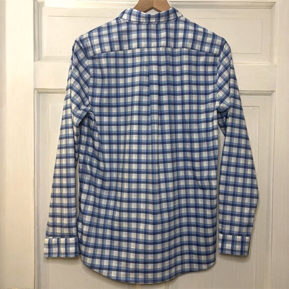 Vineyard Vines On The Go Performance Shirt Blue Check Boys XL 18 (14-16 years) - Picture 6 of 7